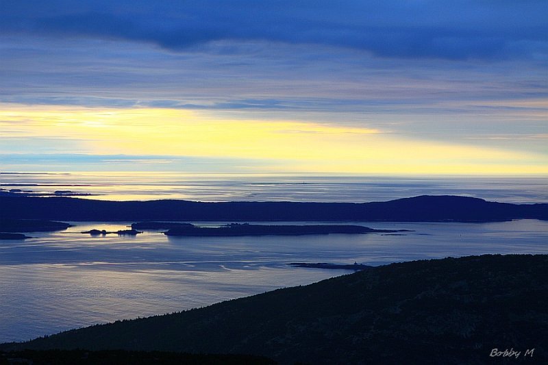 Up early on Cadillac Mountain