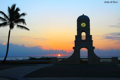Clock tower in the morning