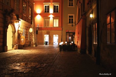Old Town at night