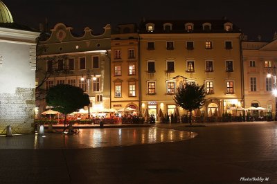 Main Market Square at Night