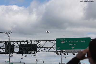 Space Shuttle Enterprise's arrival to NYC