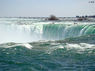 Views of Niagara River from Table Rock