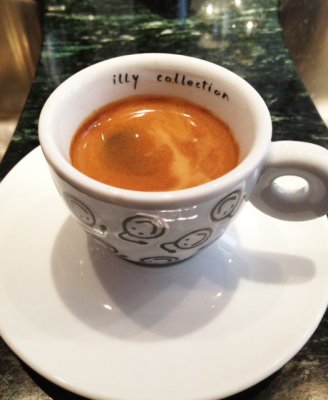 11 Ricky's Ristretto Espresso...The Crema! .JPG