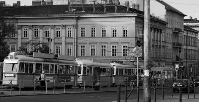 Tram and also the beginning of Vaci Utca, the pedestrian street 31b.jpg