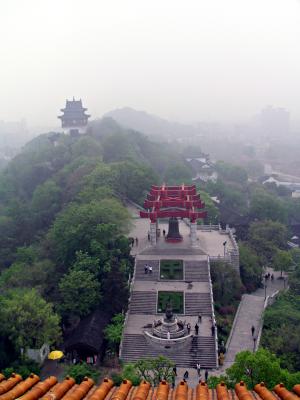 taken from atop the pagoda/tower above