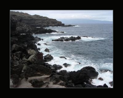 Maui northside coastline