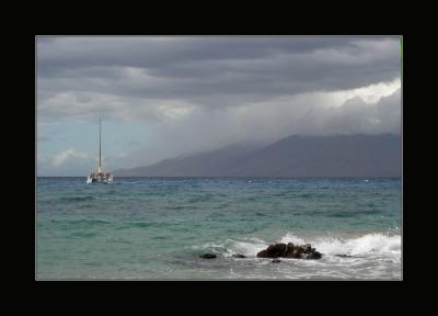 Maui sailboat