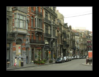 Brussels street scene