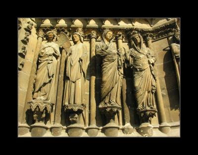 Reims Cathedral detail