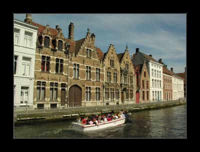 Brugge canal view