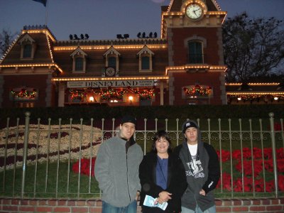 Disneyland Entrance Gate Area
