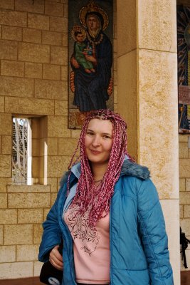 walking in the streets of Nazareth