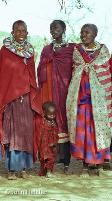 Maasai Women & Child