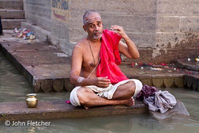Morning Bath in the Ganges