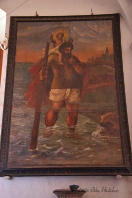 St. Christopher in a Dhoti