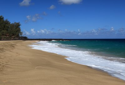 On Lumahai Beach