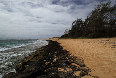 Maha'ulepu Beach scene - 2