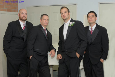 Sherbondy-Dooley/Groom and Groomsmen hanging out