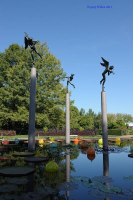 Pond at Missouri Botannical Gardens