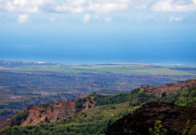 view near Waimea Canyon