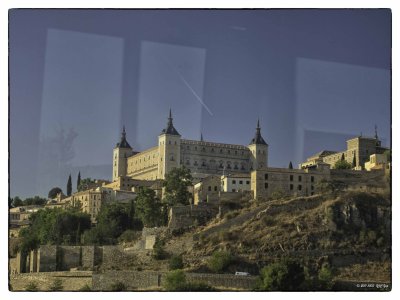 1003 02 Toledo - The Alczar - View from the bus.jpg