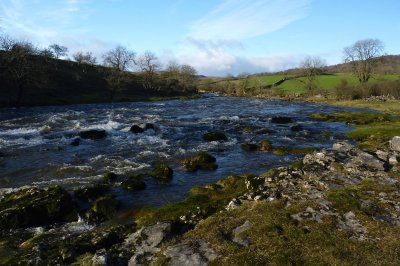 The river Wharfe, Grassington