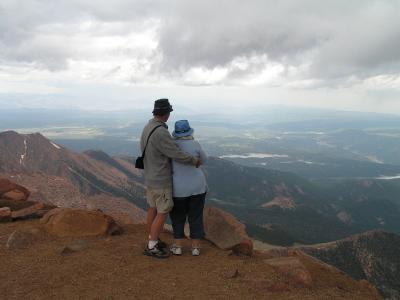 Colorado - Pikes Peak, Mum & Dad
