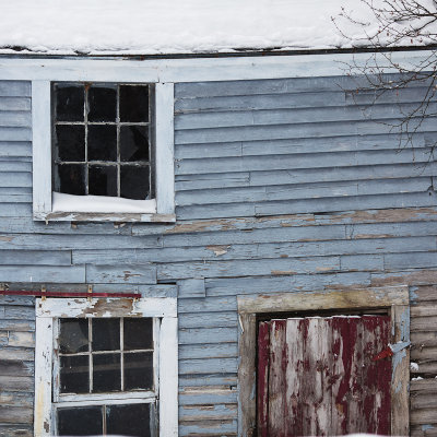 Old Barn  Who's Face is that in the Window?