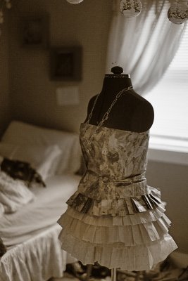 Sara's Paper Dress
