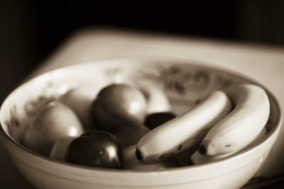 Fruit Bowl Sepia