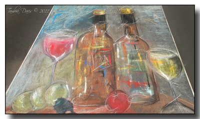 Bottles & Glasses of Wine