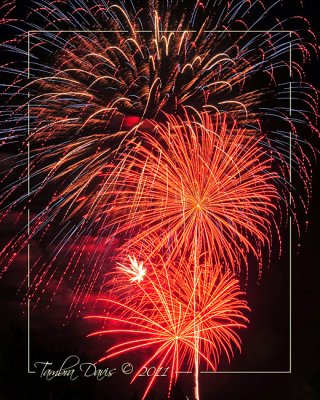 2011 Fireworks on Mt. Rubidoux, Riverside, CA