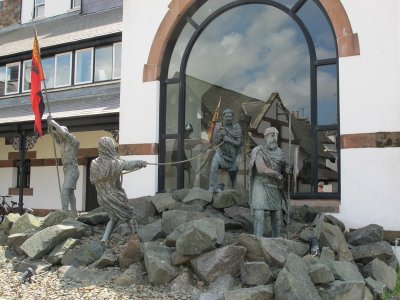 The superb Manannan museum in Peel