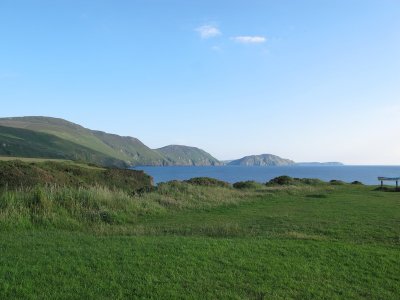 The western coast from Niarbyl down to the Calf of Man