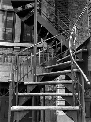 Stairs, Montreal, Canada