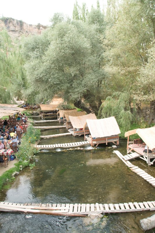 Vallée d'Ihlara en Cappadoce.