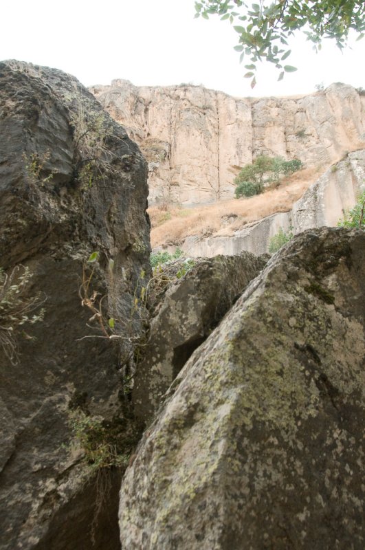 Vallée d'Ihlara en Cappadoce.
