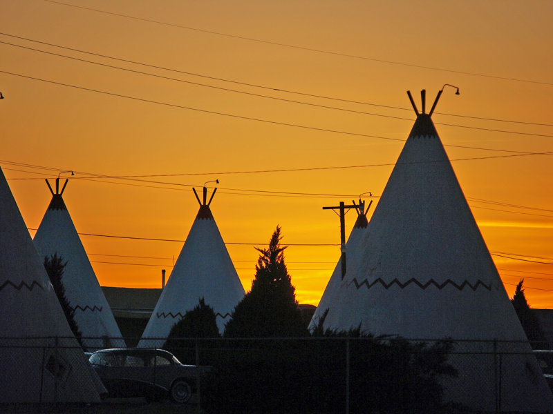 Sunset at The Wigwam Hotel