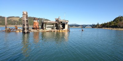 Rouge River at Gold Beach - High Tide