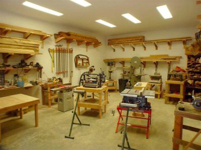 Expansive Woodshop