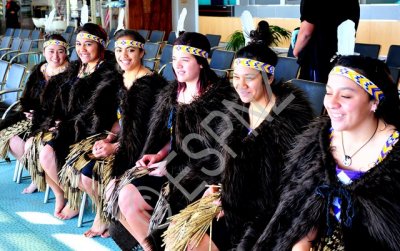 Kapa Haka group welcome for Russian rugby team RWC