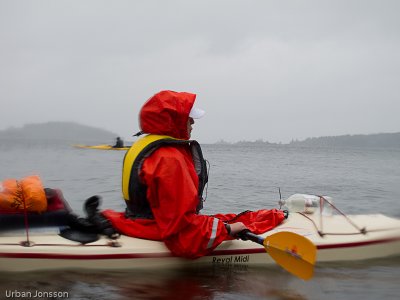 Ett riktigt rackarregn med rejlt byiga vindar satte oss p prov under sndagen.