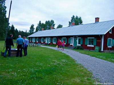 Vi sammanstrlade p ett vandrarhem i Hrnefors...