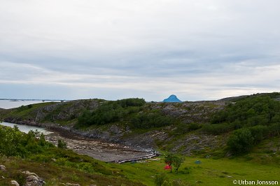 Vårt läger låg i en liten dal.