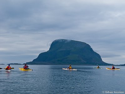 verfarten mot Lovund.