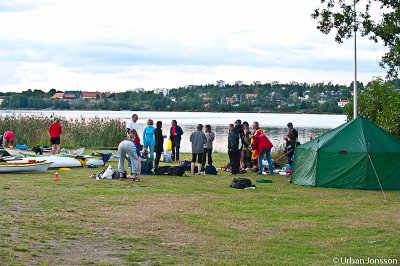 Vi hade vrt nya grupptlt som omkldningshytt.