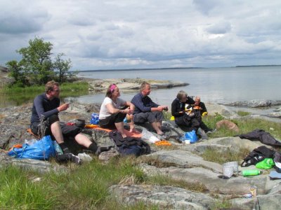Ulf, Ewa, Alf, Eva-Lena och Håkan
