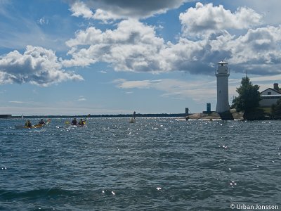 In till badet p stumholmen