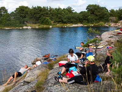 Lunch med siesta