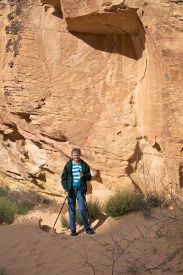 Jo on White Domes trail